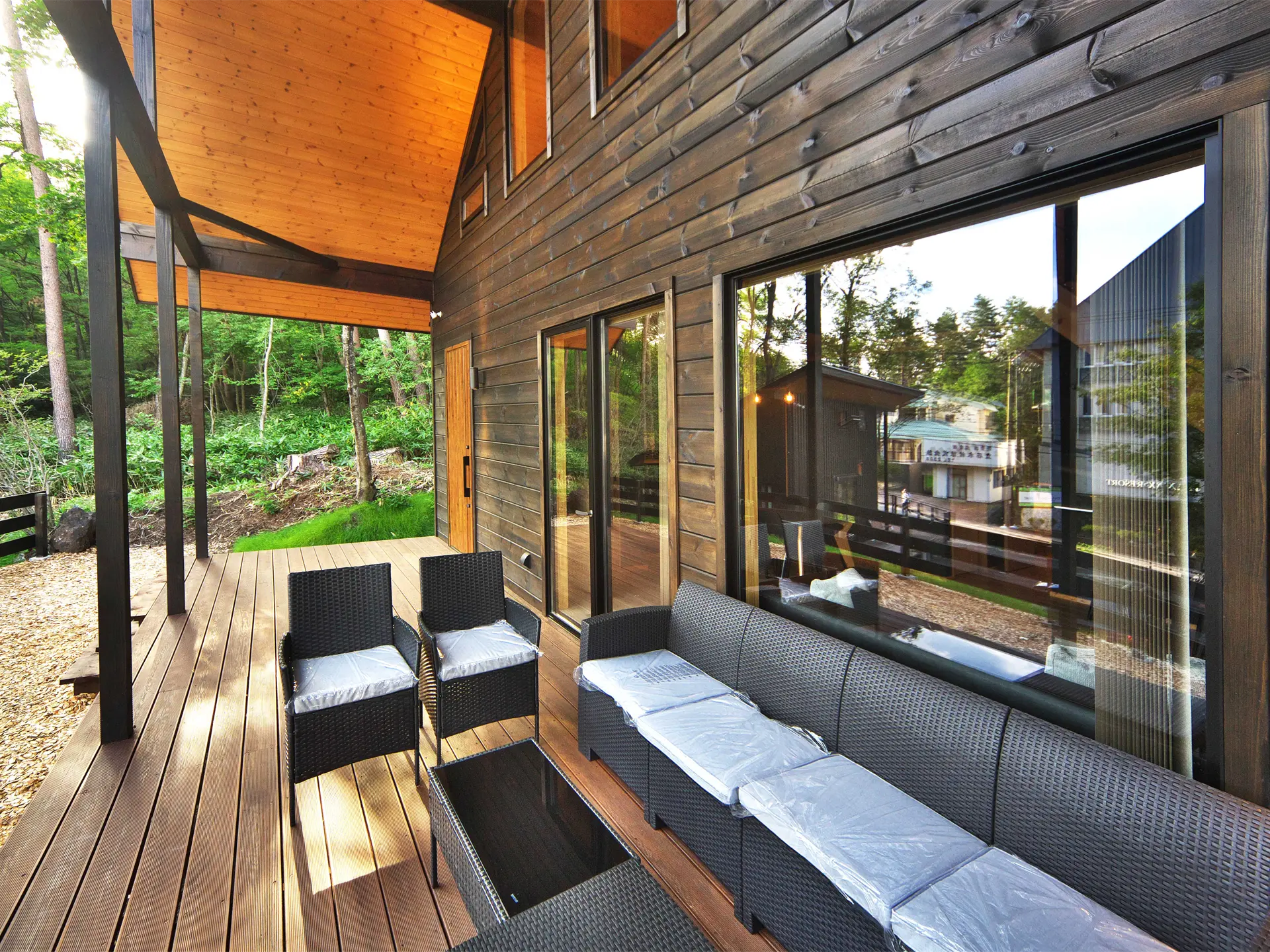 クーサモ棟 テラス